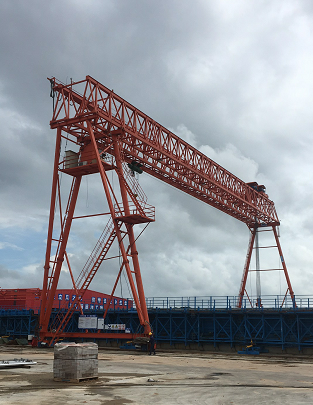 MG100T-42M-18M工程门机