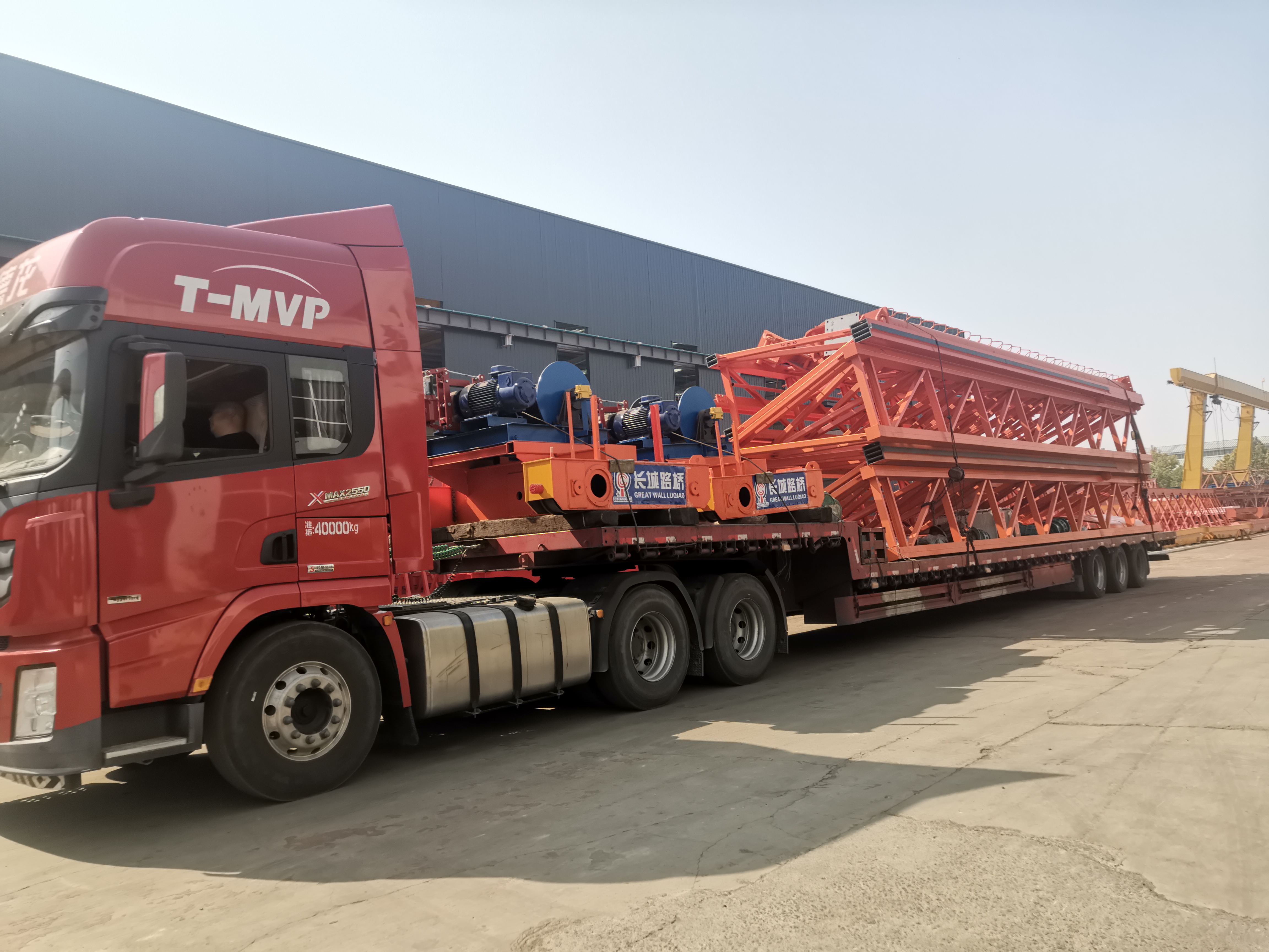 MG80/10T-30（24）M-11.5M路桥门机发往湖南